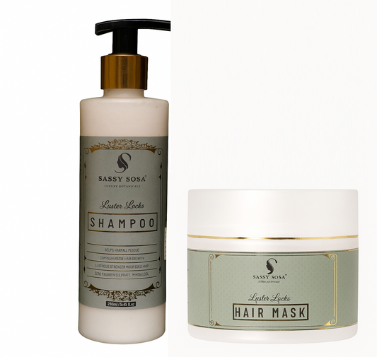 Combo of  Luster Locks Hair Mask & Luster Locks Shampoo